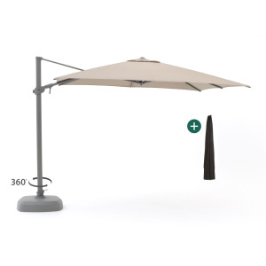 Shadowline Austin zweefparasol 300x300cm - Laagste prijsgarantie!