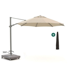 Shadowline Austin zweefparasol ø 350cm - Laagste prijsgarantie!