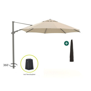 Shadowline Austin zweefparasol ø 350cm - Laagste prijsgarantie!
