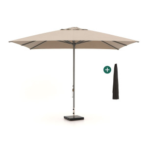 Shadowline Cuba parasol 350x350cm - Laagste prijsgarantie!