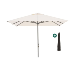 Shadowline Cuba parasol 350x350cm - Laagste prijsgarantie!