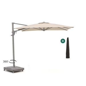 Shadowline Francisco zweefparasol 260x260cm - Laagste prijsgarantie!