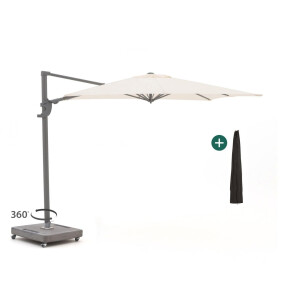 Shadowline Francisco zweefparasol 260x260cm - Laagste prijsgarantie!