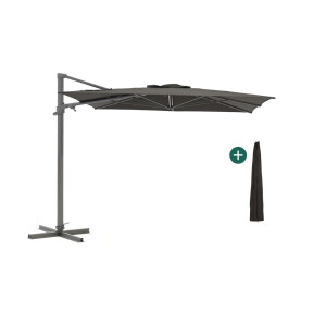 Shadowline Francisco zweefparasol 260x260cm - Laagste prijsgarantie!