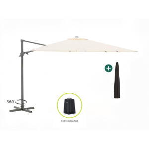 Shadowline Francisco zweefparasol 300x300cm - Laagste prijsgarantie!