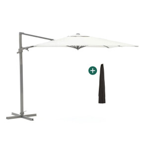 Shadowline Francisco zweefparasol 300x300cm - Laagste prijsgarantie!