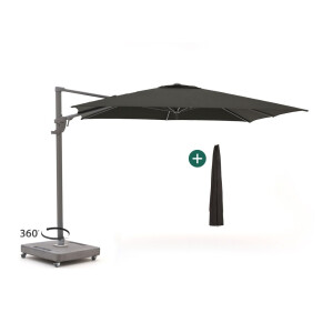 Shadowline Francisco zweefparasol 300x300cm - Laagste prijsgarantie!