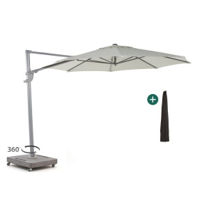 Shadowline Francisco zweefparasol ø 330cm - Laagste prijsgarantie!