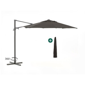 Shadowline Francisco zweefparasol ø 330cm - Laagste prijsgarantie!