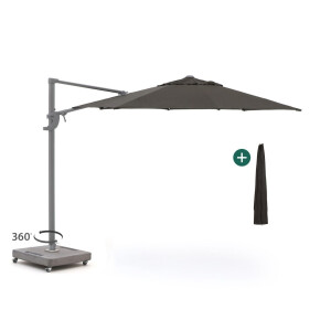 Shadowline Francisco zweefparasol ø 330cm - Laagste prijsgarantie!