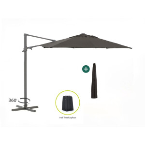 Shadowline Francisco zweefparasol ø330cm - Laagste prijsgarantie!