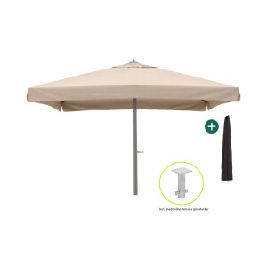 Shadowline Java parasol 400x400cm - Laagste prijsgarantie!