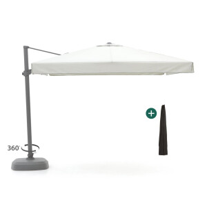 Shadowline Miami zweefparasol 300x300cm - Laagste prijsgarantie!