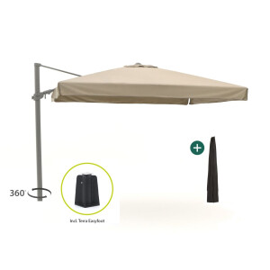 Shadowline Miami zweefparasol 300x300cm - Laagste prijsgarantie!