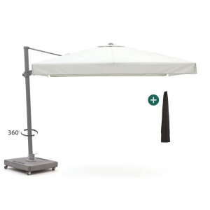 Shadowline Miami zweefparasol 300x300cm - Laagste prijsgarantie!