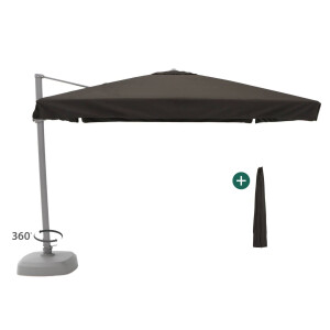 Shadowline Miami zweefparasol 300x300cm - Laagste prijsgarantie!