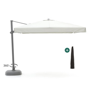 Shadowline Miami zweefparasol 300x300cm - Laagste prijsgarantie!