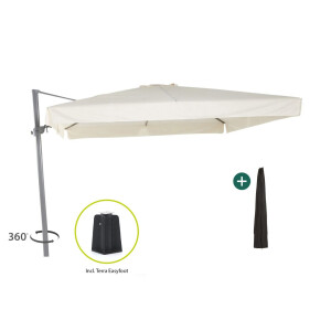 Shadowline Miami zweefparasol 300x300cm - Laagste prijsgarantie!