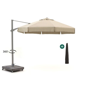 Shadowline Miami zweefparasol ø 350cm - Laagste prijsgarantie!