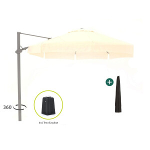 Shadowline Miami zweefparasol ø 350cm - Laagste prijsgarantie!