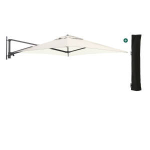 Shadowline muurparasol 200x200cm - Laagste prijsgarantie!