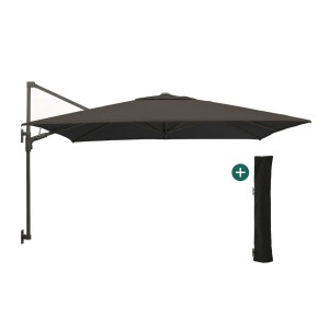 Shadowline muurparasol 250x250cm - Laagste prijsgarantie!