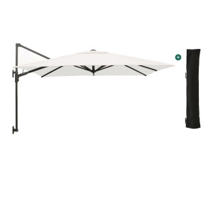 Shadowline muurparasol 250x250cm - Laagste prijsgarantie!