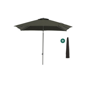 Shadowline Push-up parasol 240x240cm - Laagste prijsgarantie!