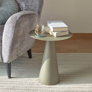 Kave Home Salontafel 'Shirel', 38cm, kleur Groen