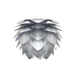 Silvia Medium lampenkap brushed steel - Ø 50 cm