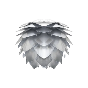 Silvia Medium lampenkap brushed steel - Ø 50 cm