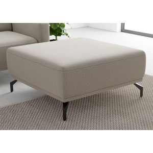 sit&more Hocker Bailando met binnenvering en zwarte, matte metalen poten