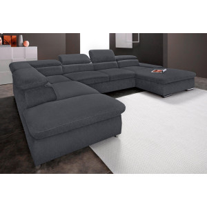 sit&more Zithoek Alcudia U-vorm optioneel met slaapfunctie