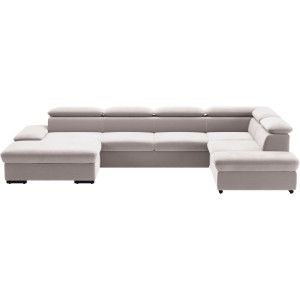 sit&more Zithoek Alcudia U-vorm optioneel met slaapfunctie