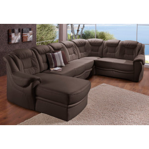 sit&more Zithoek Bellevue U-vorm optioneel met slaapfunctie