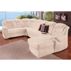 sit&more Zithoek Bellevue U-vorm optioneel met slaapfunctie