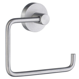 Smedbo Home Toiletrolhouder - zonder klep - geborsteld chroom HS341