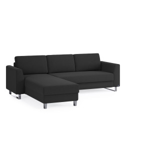 BRUNO Slaapbank 140cm in Antraciet