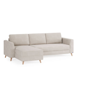 BRUNO Slaapbank 140cm in Beige