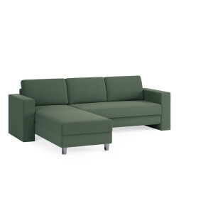 BRUNO Slaapbank 140cm in Mosgroen