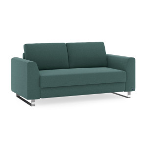 BRUNO Slaapbank 140cm in Groen