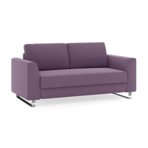 BRUNO Slaapbank 140cm in Paars