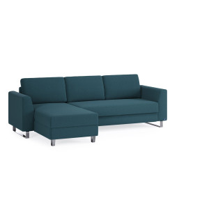 BRUNO Slaapbank 140cm in Turquoise