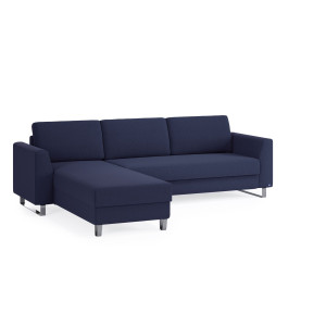 BRUNO Slaapbank 160cm in Blauw