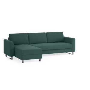 BRUNO Slaapbank 160cm in Groen