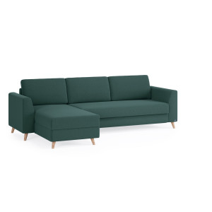 BRUNO Slaapbank 160cm in Groen