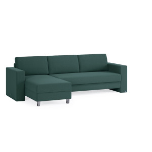 BRUNO Slaapbank 160cm in Groen
