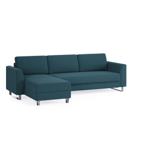 BRUNO Slaapbank 160cm in Turquoise