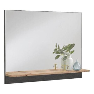 Spiegel Bristol 63x80 cm In Eiken Met Matera