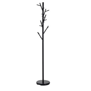 Staande kapstok Tree 176 cm hoog in zwart